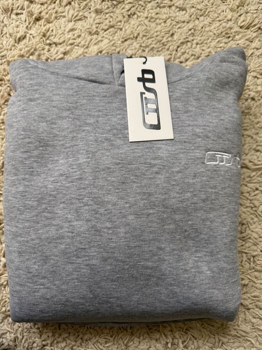 Сиво oversized hoodie cusbclo S размер