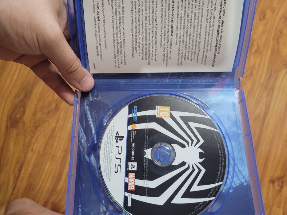 Marvel spider man 2 ps5 диск