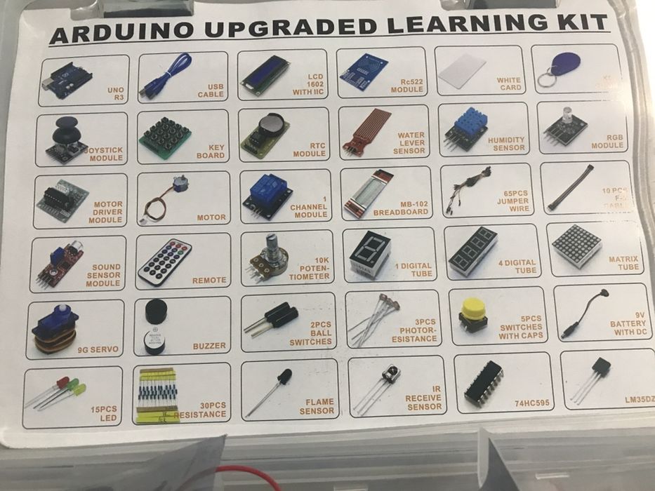 Arduino learning kit