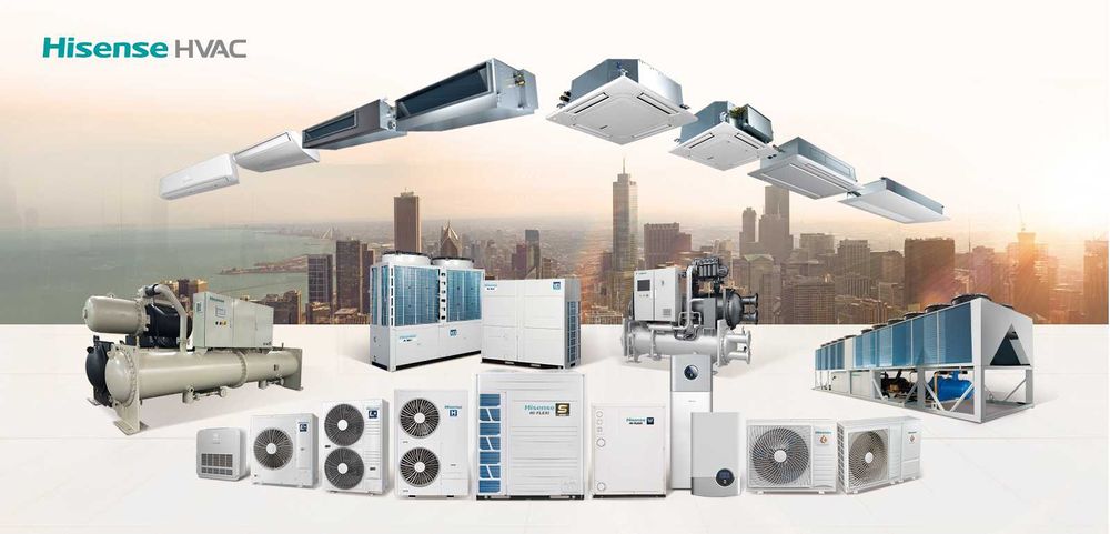 Hisense VRF 4-Поточный кассетный блок