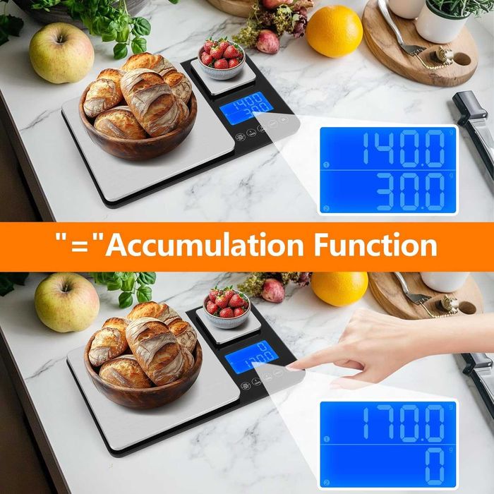 Кухненска везна Kitchen Scales , 15 kg/1 g & 500 g/0.01 g