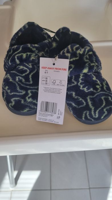 Чехли детски ватирани