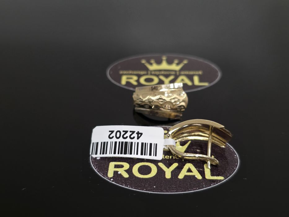 Bijuteria Royal: Cercei aur 14k/2.21 gr