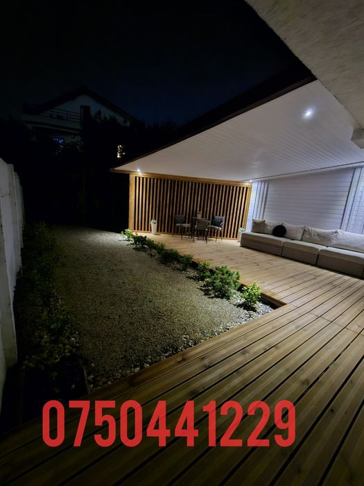 Terasa, foisor , magazie , soprano,  chiosc. Carport