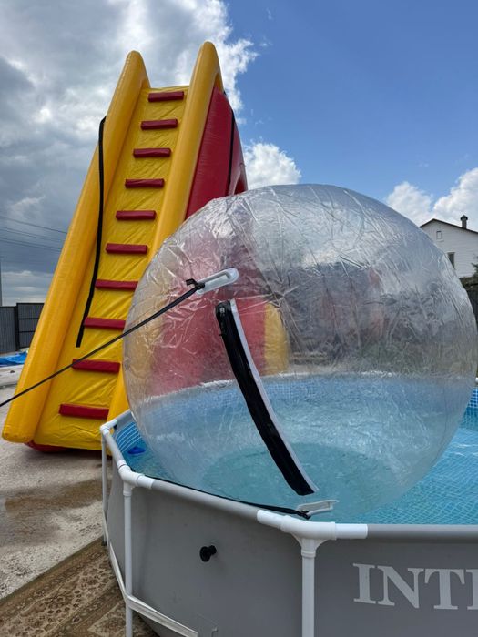 Надувная горка пляжная