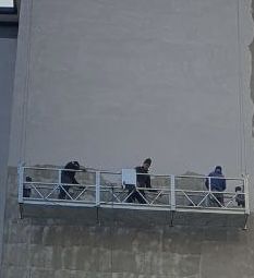 Фасадный подьемник(строительная люлька)