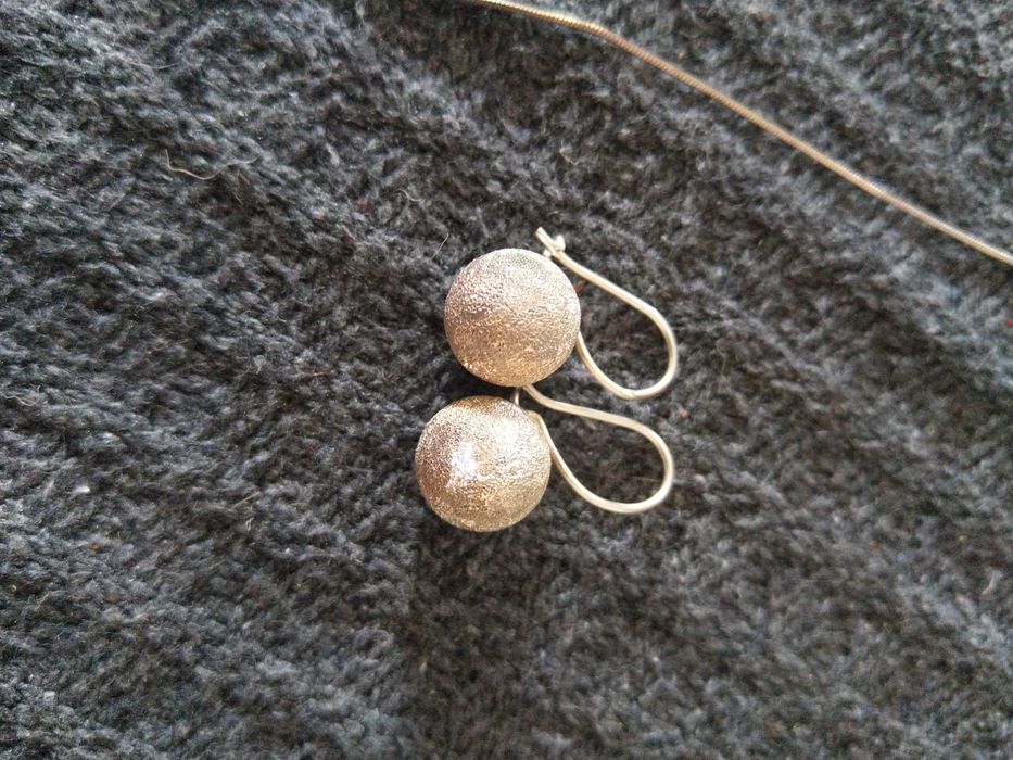 Сребърни бижута Сребърни обеци Обеци с пеперуди