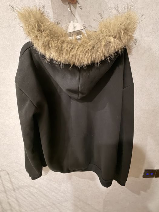 черная зипка с мехом