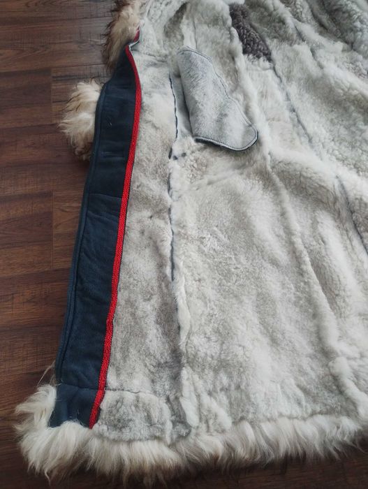 Дамски кожух от естествена кожа