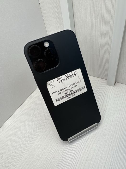 iPhone 16 Pro Max 512гб | KASPI 0-0-12