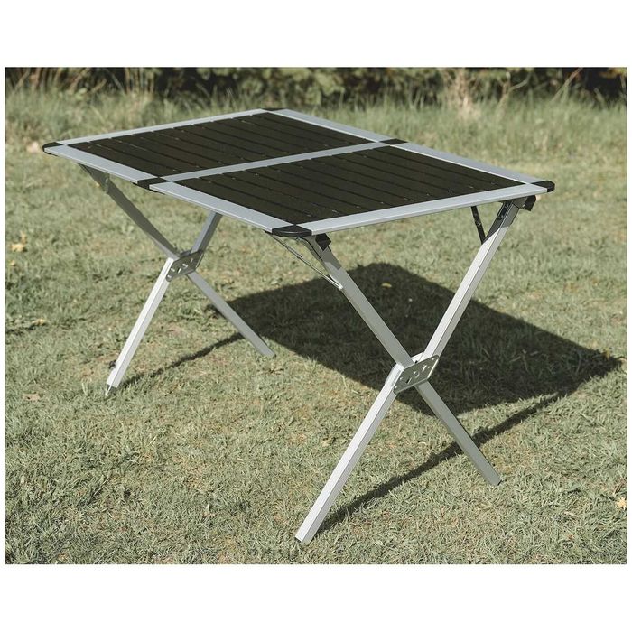 Masă  de camping pliabila ușoară si compactă pentru patru persoane