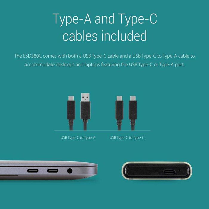 Transcend ESD380C 1TB — прочный портативный SSD. Есть доставка