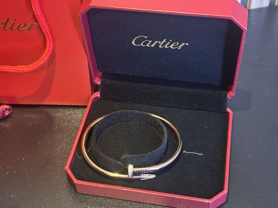 Нова Дамска Гривна Cartier Juste un Clou Bracelet 17 CM
