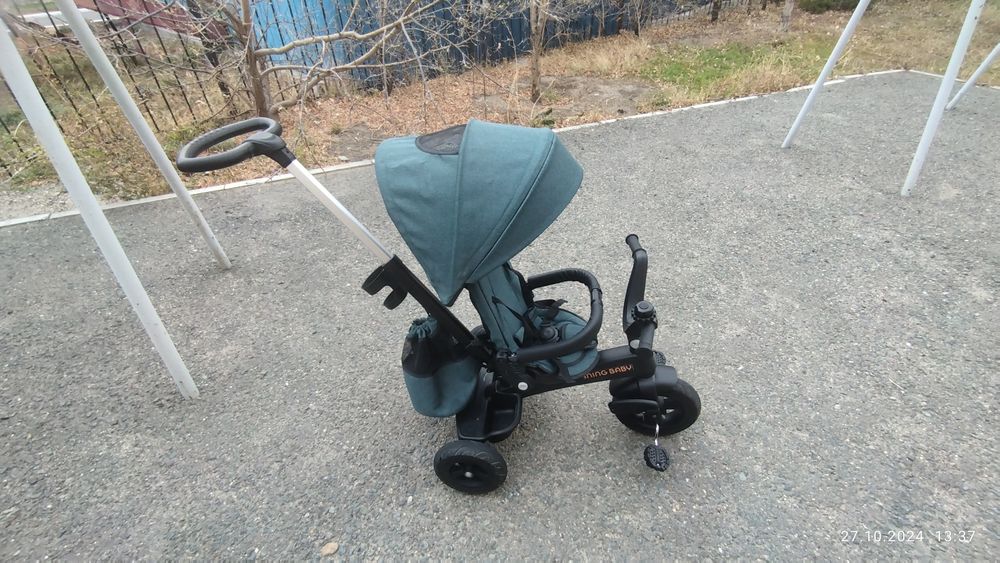 Продам детский велосипед с рулем для взрослого