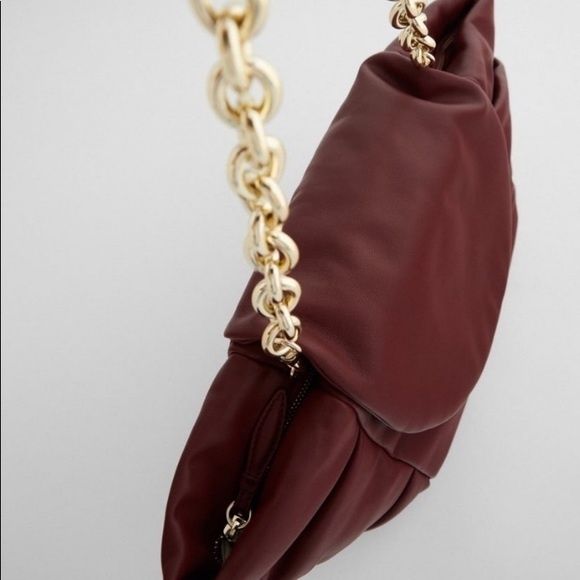 Сумка ZARA кожаная