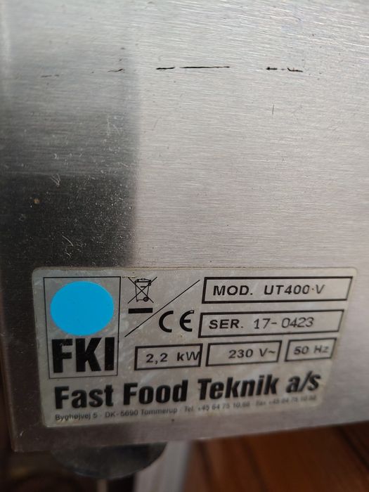 Професионален лентов тостер FKI, Хотдог, Бургер