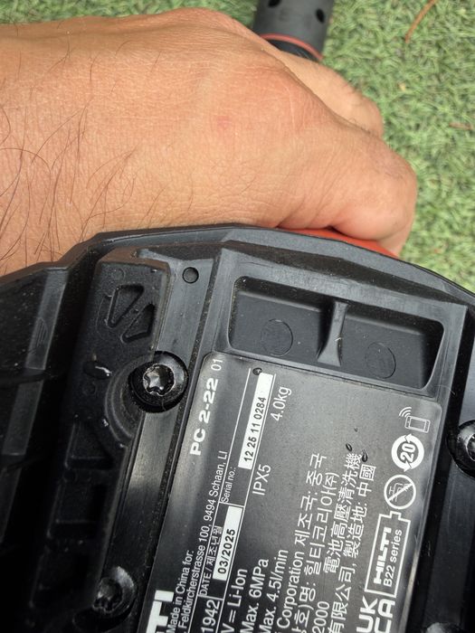 Aparat de spalat cu presiune HILTI PC 2-22