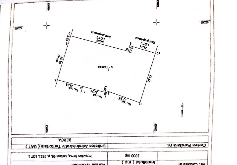 De vânzare teren intravilan Com.Berca,Jud Buzău