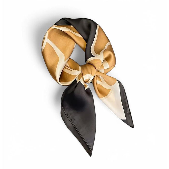 ТОП АКСЕСОАР Сатенени шалове в различни цветове и десени 70х70