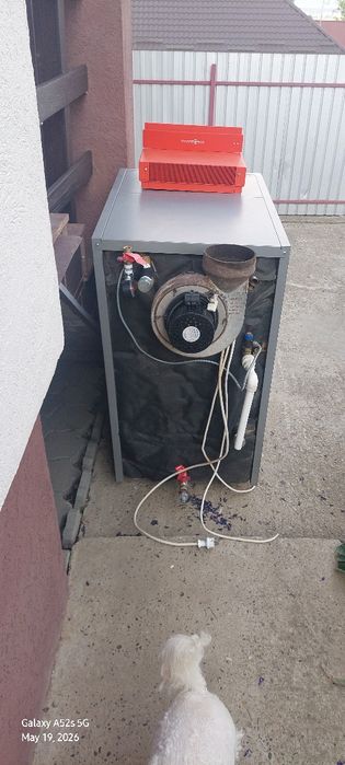 Vand centrala pe gazeificare Viesmann vitoligno 100s 25kw
