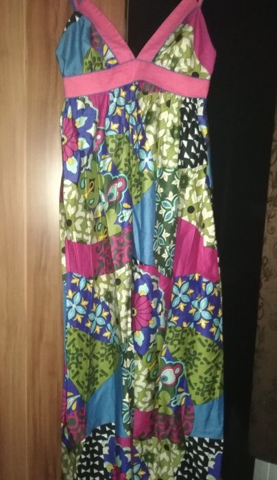 Rochie lunga cu bretele