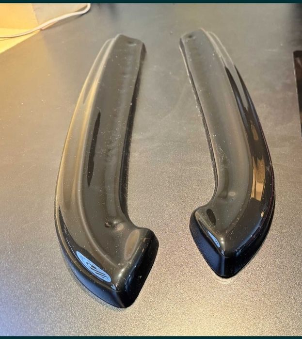 Extensii Extensie / coltare lip bara spate BMW Seria 5 E60 E61 vopsite