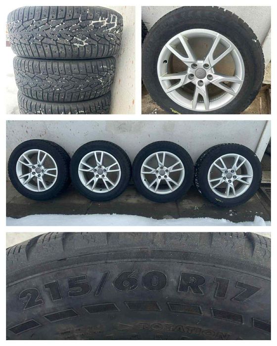 Jante+cauciucuri  Skoda Audi Vw