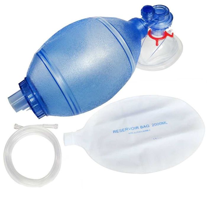 Artificial Resuscitation Airbag Self-Help Respiratory CPR Oxygen Input