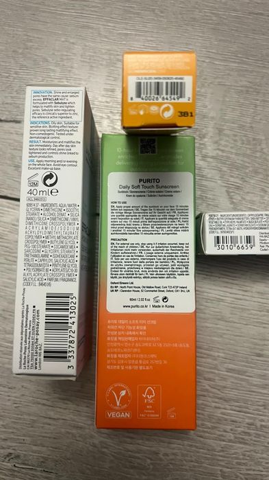 Козметика закупени от Англия