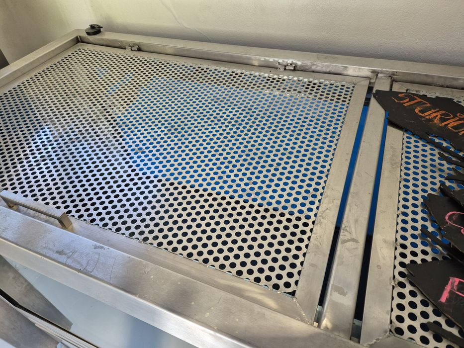 Acvariu inox profesional, 1000 litri, cu recirculare