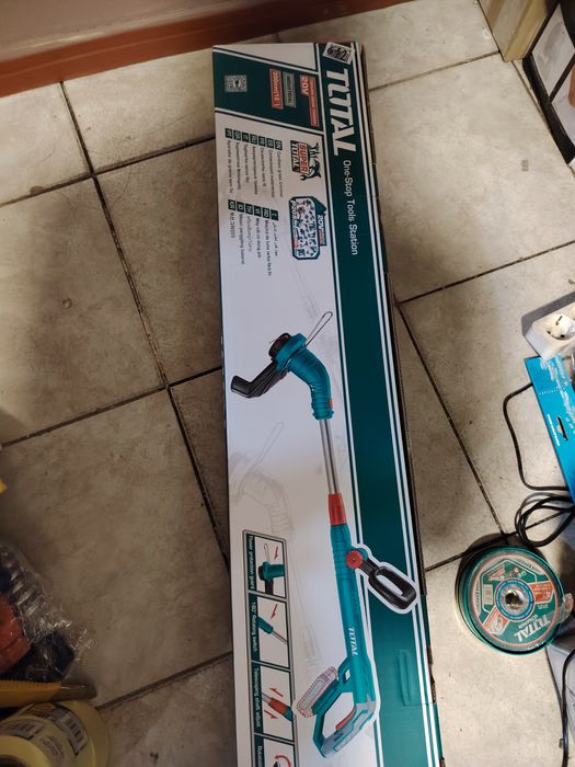 Акумулаторен тример за трева TOTAL, 20 V, без батерия