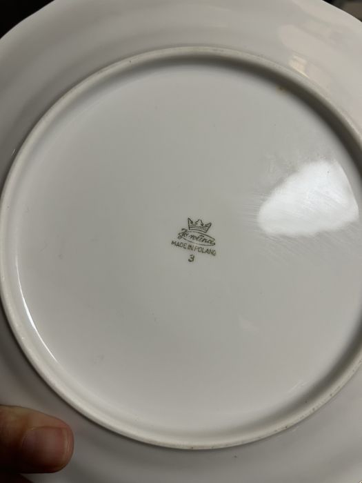 4 броя порцеланови чинии Полша