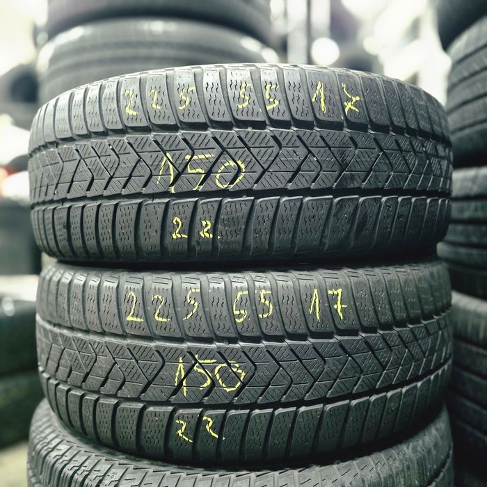 2x 225/55/17 M+S PIRELLI 2022 Stare excelentă