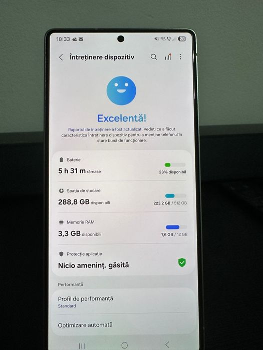 Samsung s25 ultra 512Gb, garantie