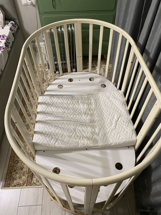 Детская кровать-трансформер манеж