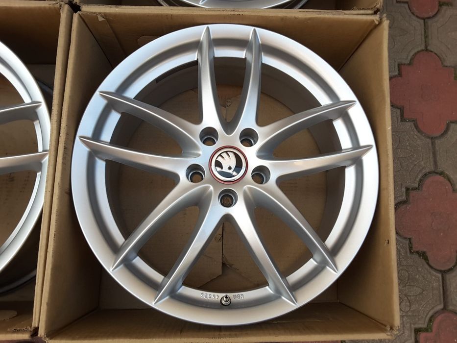 jante aliaj 18; 5x112; Skoda Kodiaq, Karoq, Octavia 3, 4
