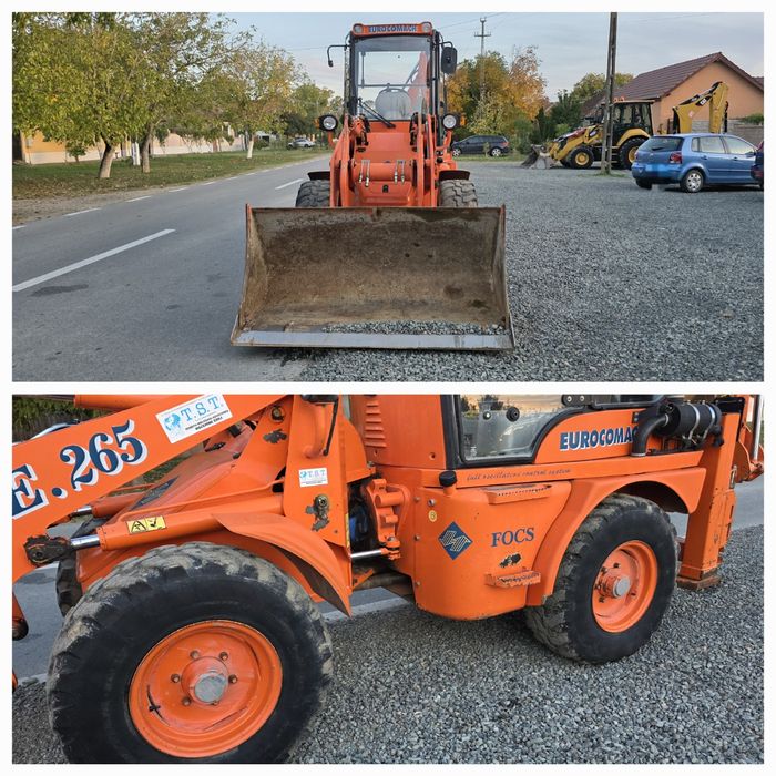 Midi  buldoexcavator EUROCOMACH  E 265  cu 1989h Mini  Buldo excavator