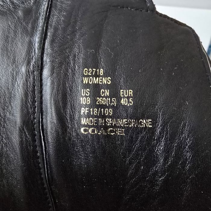 Coach Lace Up Boot With Patchwork Snake  луксозни ботуши