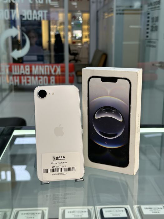 Айфон 16е белый 128гь