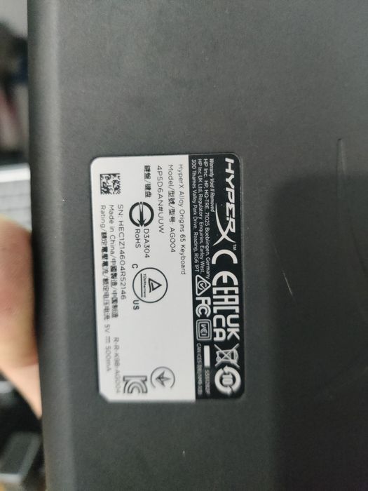 HyperX Alloy Origins 65 tastatura mecanica