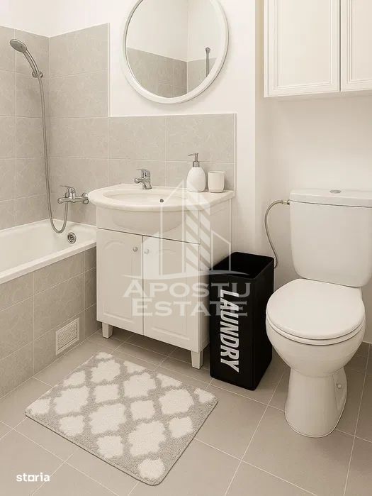 Garsoniera de inchiriat, centrala proprie, zona Girocului Timisoara