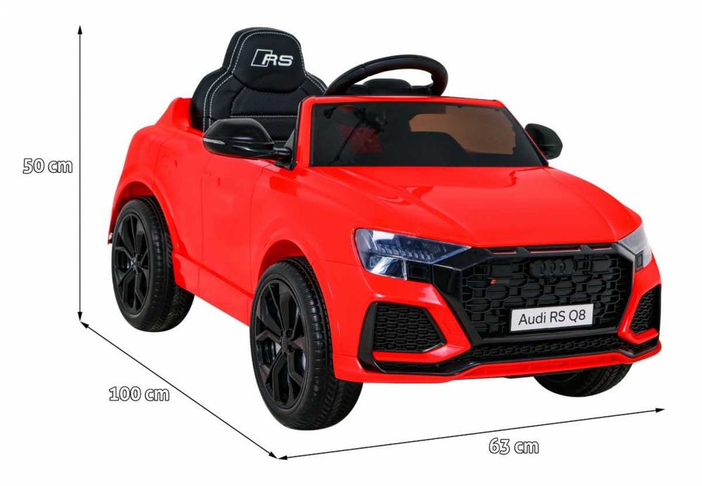 Лицензирана Акумулаторна Кола Audi RS Q8, 12V7AH, Дистанционно