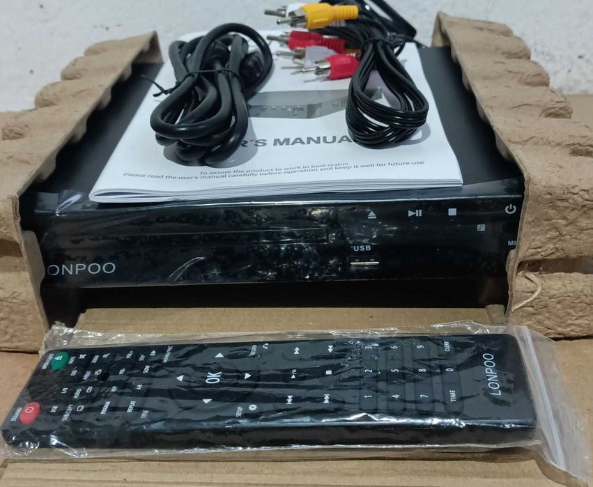 DVD Player Nou Lonpoo Model LP-099 Cu Telecomandă