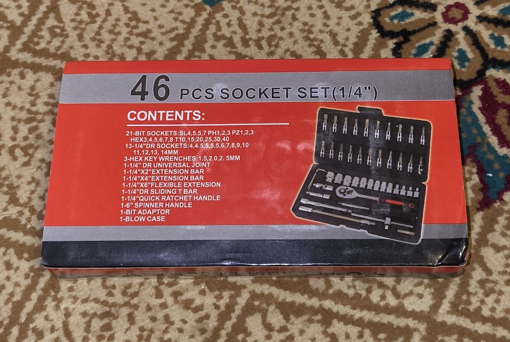 Набор инструмент 46шт