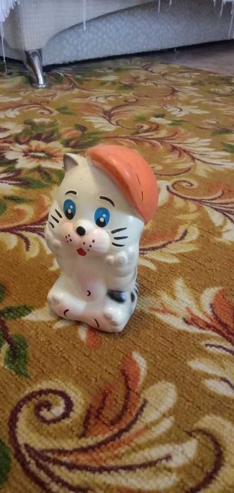 копилка в виде кота керамическая