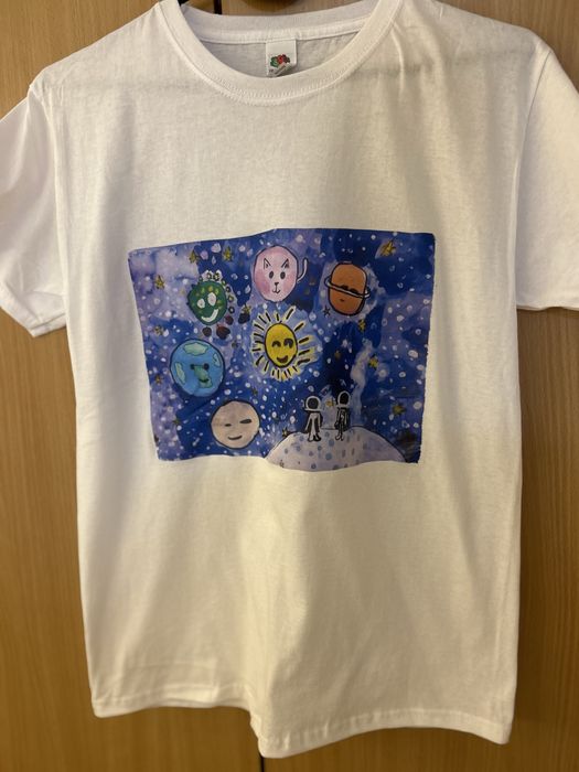 Детски рисунки върху тениски