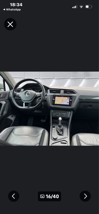 Vind Vw Tiguan 4x4 de 190CP impecabila carte service cu distributia sc