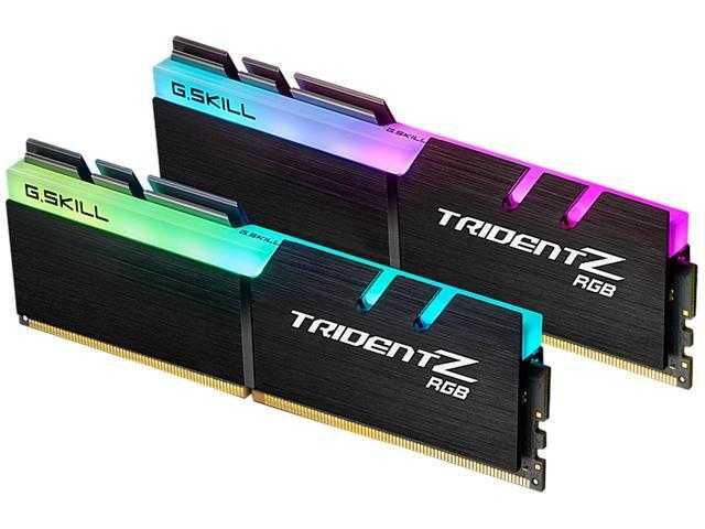 Kit RAM G.Skill Trident Z RGB 32GB (2x16GB) DDR4 3200MHz CL14