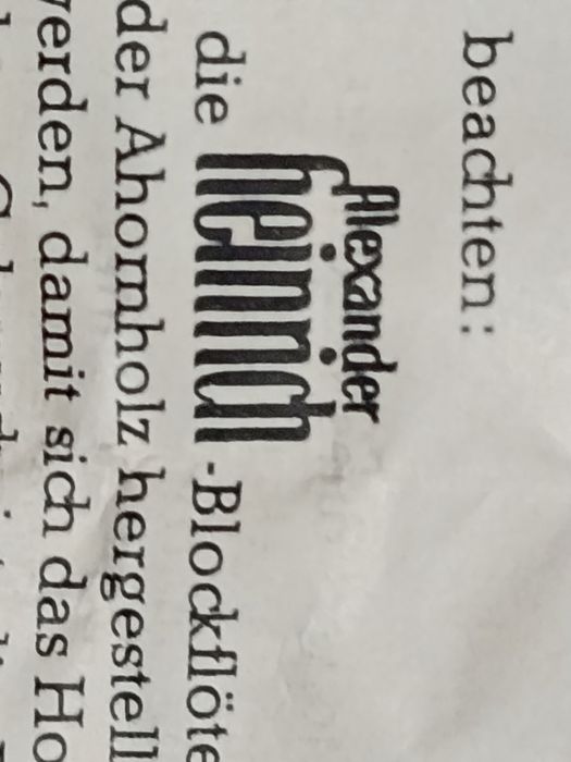 Fluier Alexander Heinrich