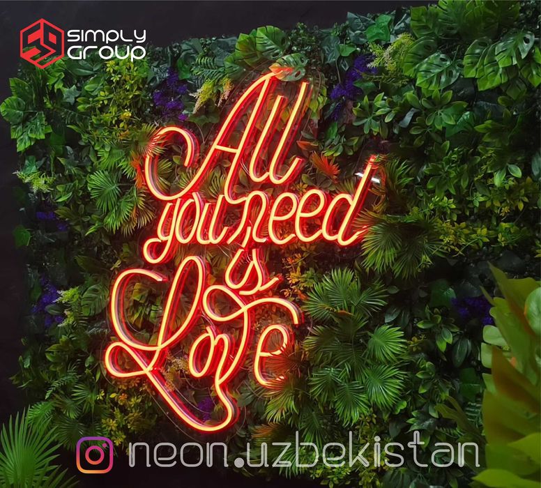 Услуг  неоновой рекламе.